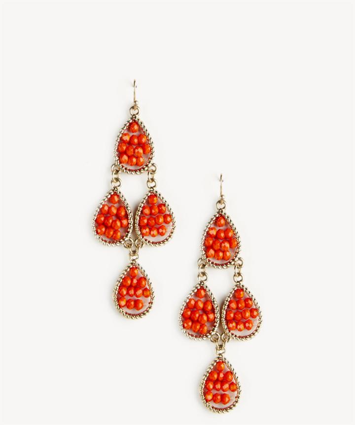 Sole Society Sole Society Beaded Statement Earrings