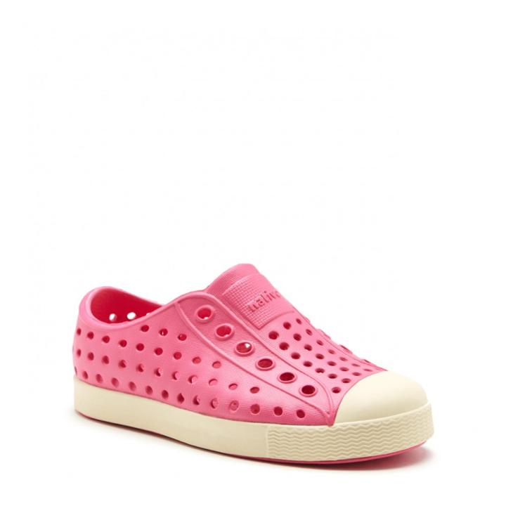 Native Native Jefferson Child Waterproof Sneaker - Hollywood Pink-5t