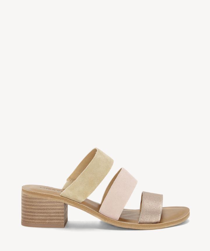 Lucky Brand Lucky Brand Rileigh2 Strappy Sandals Washed Rose Size 5 Suede From Sole Society