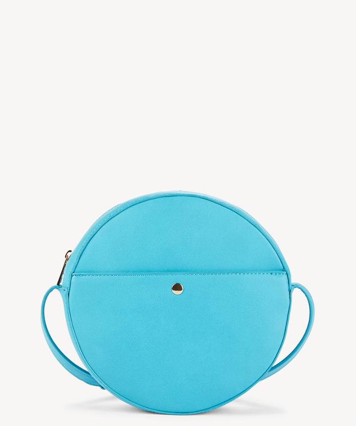 Sole Society Sole Society Elie Crossbody Bag In Color: Vegan Canteen Turquoise Leather