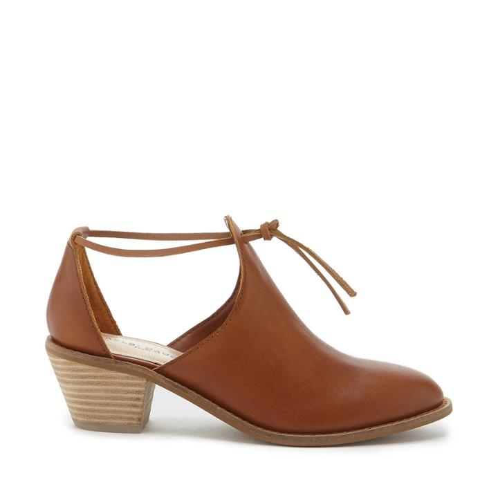 Kelsi Dagger Brooklyn Kelsi Dagger Brooklyn Kalyn Tie Knot Cutout Bootie - Cinnamon