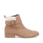 Sole Society Sole Society Austen Shearling Bootie - Taupe