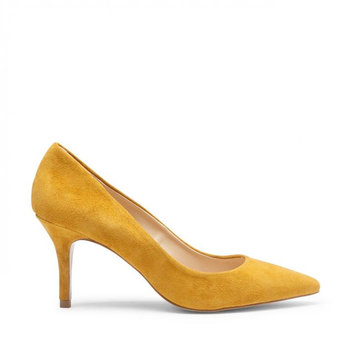 Sole Society Sole Society Cahya Pointed Toe Pump - Mustard-6.5