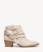 Sole Society Women's Natalyia Knotted Bootie Cream Size 5 Suede From Sole Society