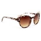 Sole Society Sole Society Brandy Metal Brown Trim Sunglasses - Tortoise-one Size