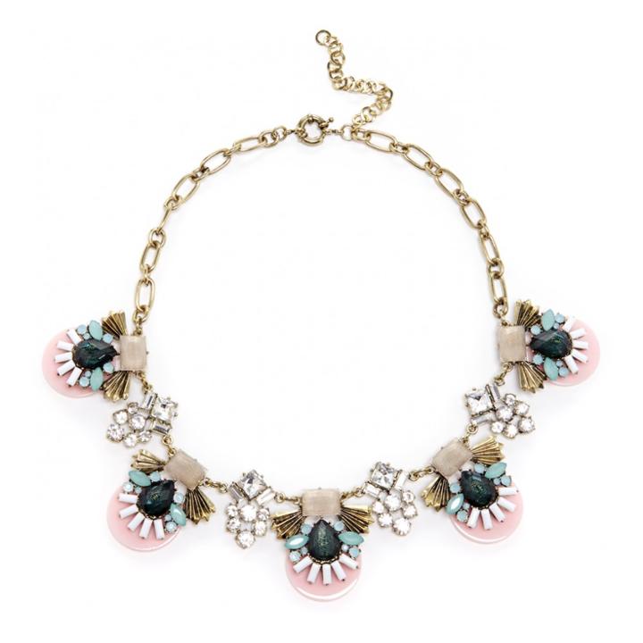 Sole Society Sole Society Deco Statement Necklace - Multi-one Size