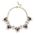 Sole Society Sole Society Deco Statement Necklace - Multi-one Size