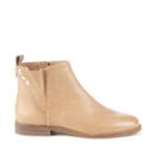 Sole Society Sole Society Barbora Pleated Flat Bootie - Light Camel-5