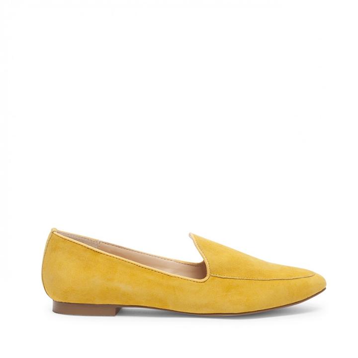 Sole Society Sole Society Sean High Vamp Smoking Slipper - Mustard-6