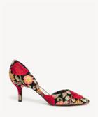 Sole Society Sole Society Jenn Dorsay Pumps Red Multi Size 5.5 Suede