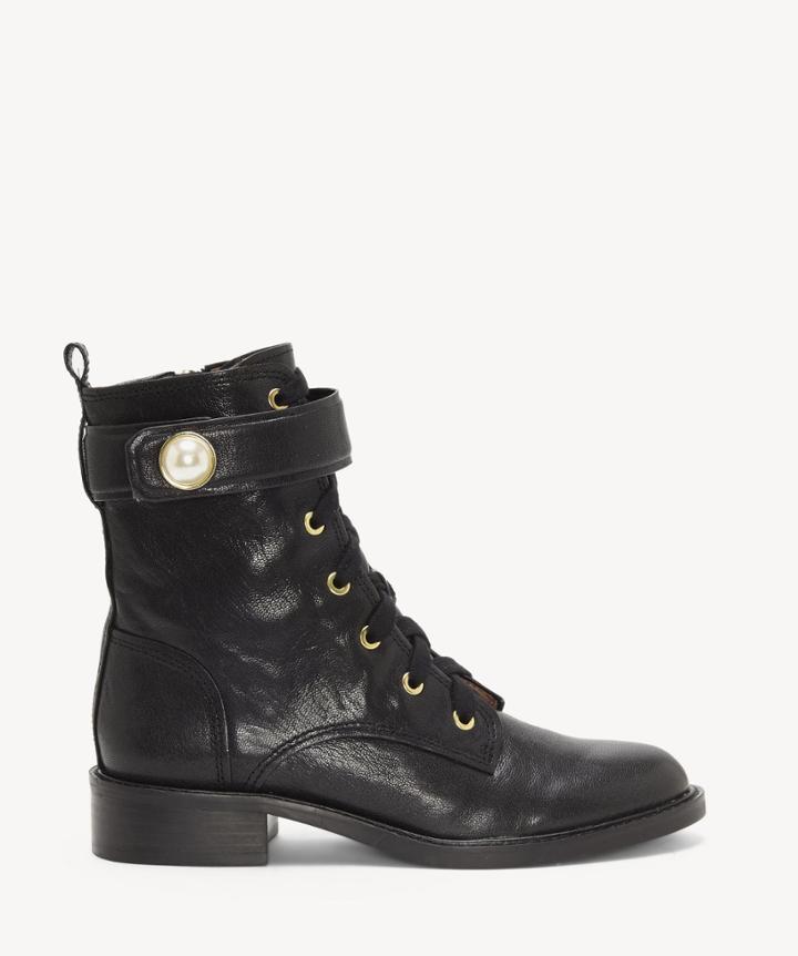 Louise Et Cie Louise Et Cie Women's Velka In Color: Black Shoes Size 5 Leather From Sole Society