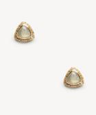 Sole Society Women's Stone Stud Labradorite One Size From Sole Society