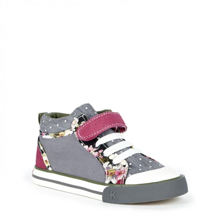 See Kai Run See Kai Run Mykah High Top Sneaker - Gray-10t