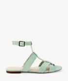 Sole Society Sole Society Marnee Ankle Strap Sandals Sage Green Size 5 Suede