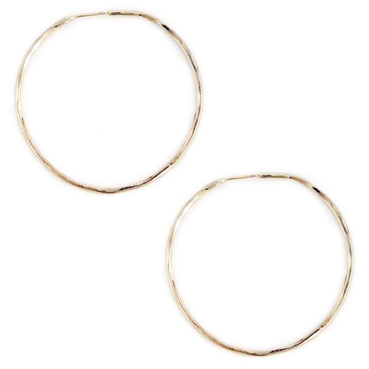 Karen London Karen London Large Hoop Earrings - Gold