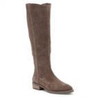 Sole Society Sole Society Teba Suede Tall Boot - Coffee-5.5