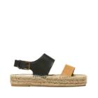 Soludos Soludos Bi-color Platform Sandal Platform Sandal - Black/nude