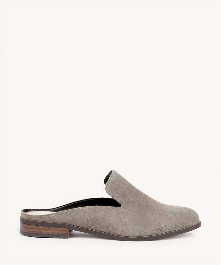 Sole Society Sole Society Esther Loafers Mules Mushroom Size 5.5 Suede