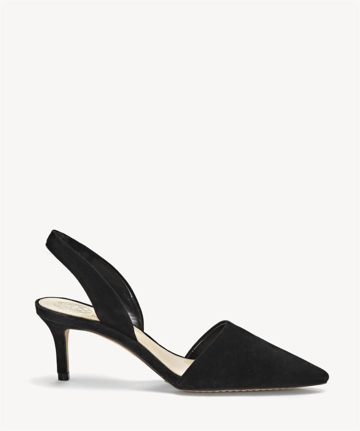 Vince Camuto Vince Camuto Kolissa Sling Back Pumps Black Size 6 Leather From Sole Society