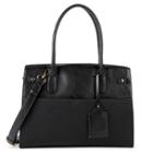 Sole Society Women's Jess Vegan Ladylike Satchel In Color: Black Bag Vegan Leather From Sole Society