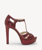 Jessica Simpson Jessica Simpson Women's Bryanne Strappy Sandals Rusted Red Size 5 Suede Microsuede From Sole Society