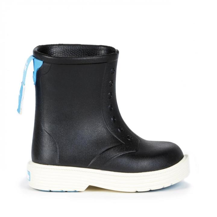 Native Native Sid Child Rain Boot - Jiffy Black Bone White-13lk