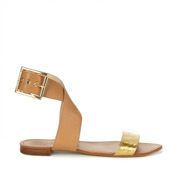 Vince Camuto Vince Camuto Maren Flat Sandal - Gold