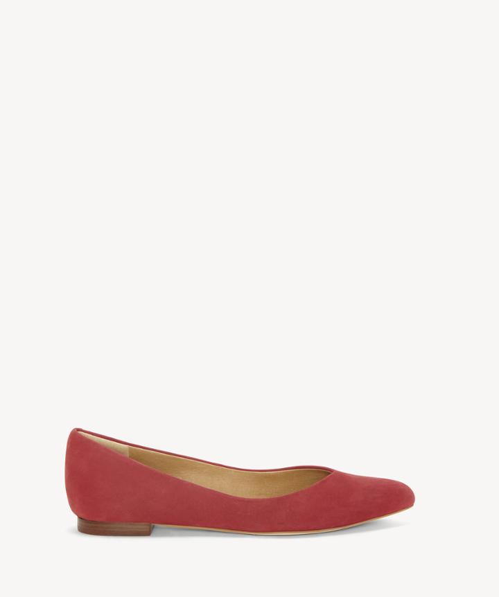 Corso Como Corso Como Women's Jullia Ballet Flats Rio Red Size 5 Leather From Sole Society