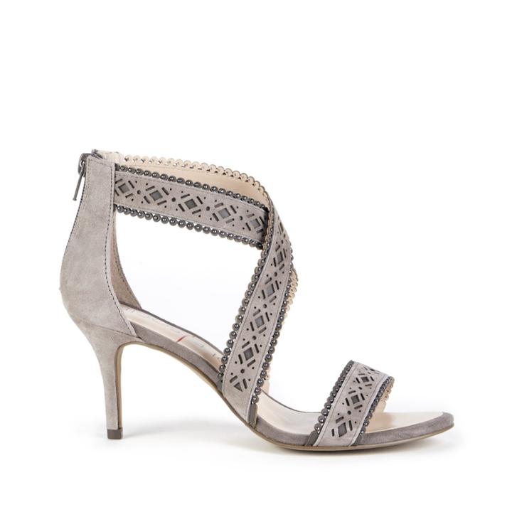 Sole Society Sole Society Venus Cross Strap Sandal - Mushroom
