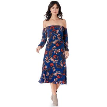 Clayton Clayton Lia Dress - Navy Plume