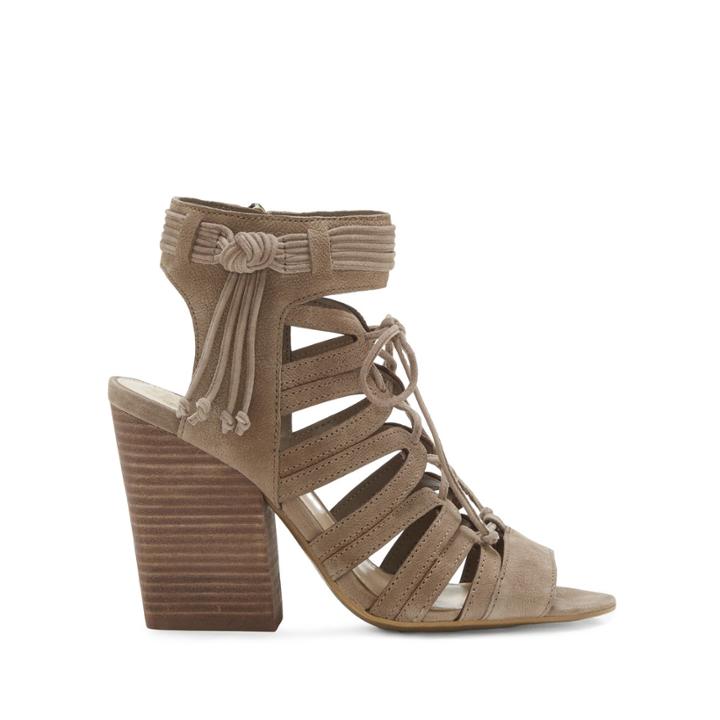 Vince Camuto Vince Camuto Ranata Strappy Mid Heel Sandal - Smoke Show