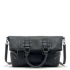 Sole Society Sole Society Monze Foldover Tote - Black-one Size