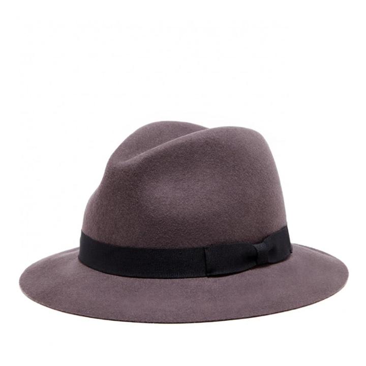 Sole Society Sole Society Basic Wool Fedora - Grey