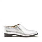 Joes Jeans Joes Jeans Dahlia Metallic Leather Loafer - Silver-7