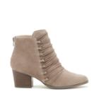 Sole Society Sole Society Bellevue Corset Bootie - Night Taupe