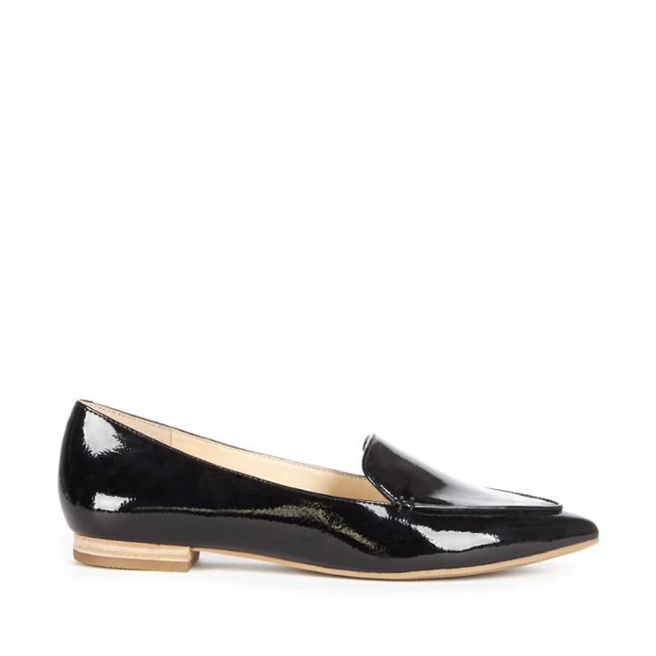 Sole Society Sole Society Cammila Pointed Toe Smoking Slipper - Black