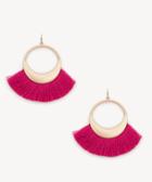 Sole Society Sole Society Pina Tassel Earrings - Fuschia-one Size
