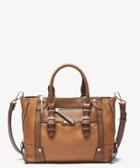 Sole Society Women's Susan Mini Tote Winged Brown Combo Vegan Leather From Sole Society