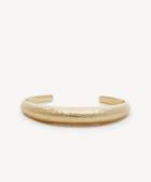 Sole Society Women's Hammered Cuff Bracelet 12k Soft Polish Gold One Size From Sole Society