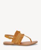 Lucky Brand Lucky Brand Akereli Flats Sandals Saffron Size 5 Leather Rafia From Sole Society