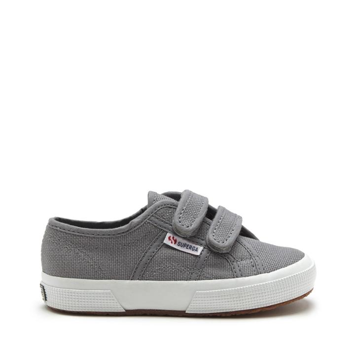 Superga Superga 2750 Jvel Classic Velcro Sneaker - Grey Sage