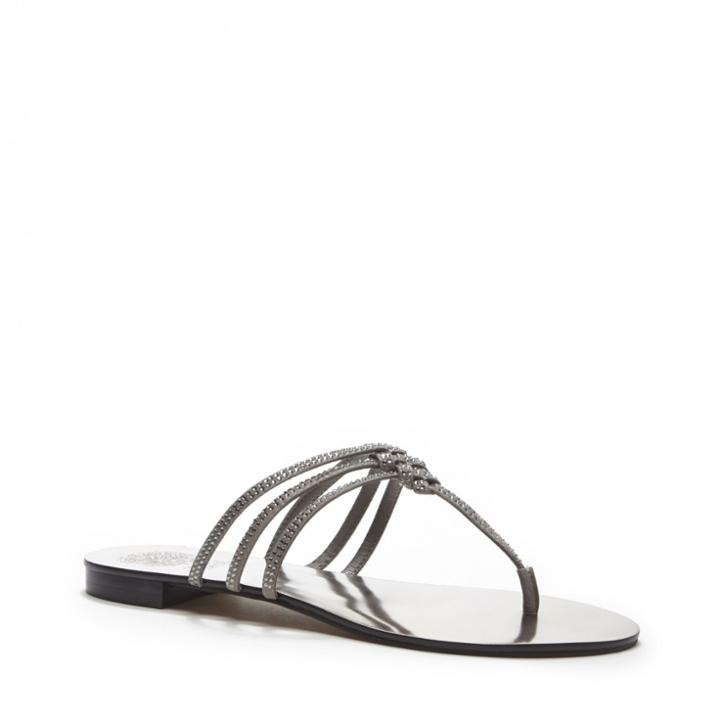 Vince Camuto Vince Camuto Mariella Strappy Flat Sandal - Mink-6.5