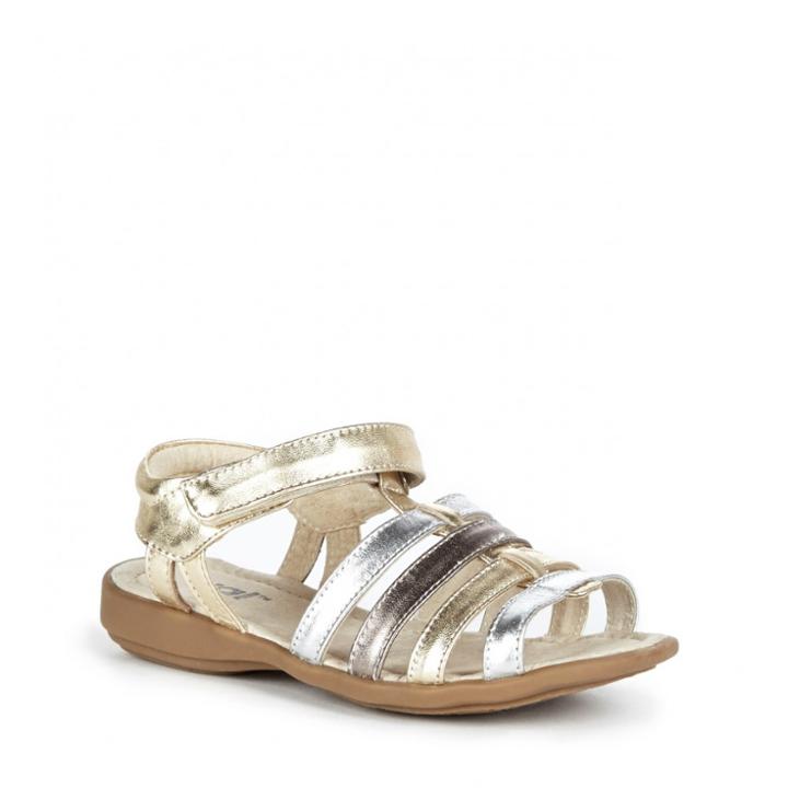 See Kai Run See Kai Run Keli Metallic Sandal - Gold-12lk