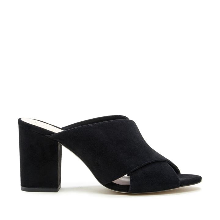 Sole Society Sole Society Luella Criss Cross Mule - Black-5