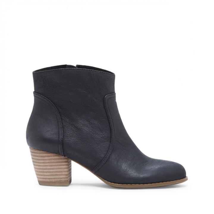Sole Society Sole Society Romy Western Bootie - Black-5
