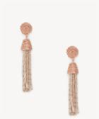 Sole Society Sole Society Rumba Tassel Earring Rose Gold One Size