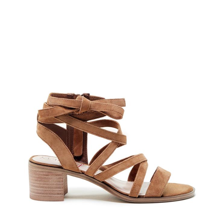Sole Society Sole Society Pasha Strappy Sandal - Cognac
