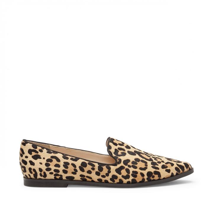 Sole Society Sole Society Bela High Vamp Loafer - Leopard-8