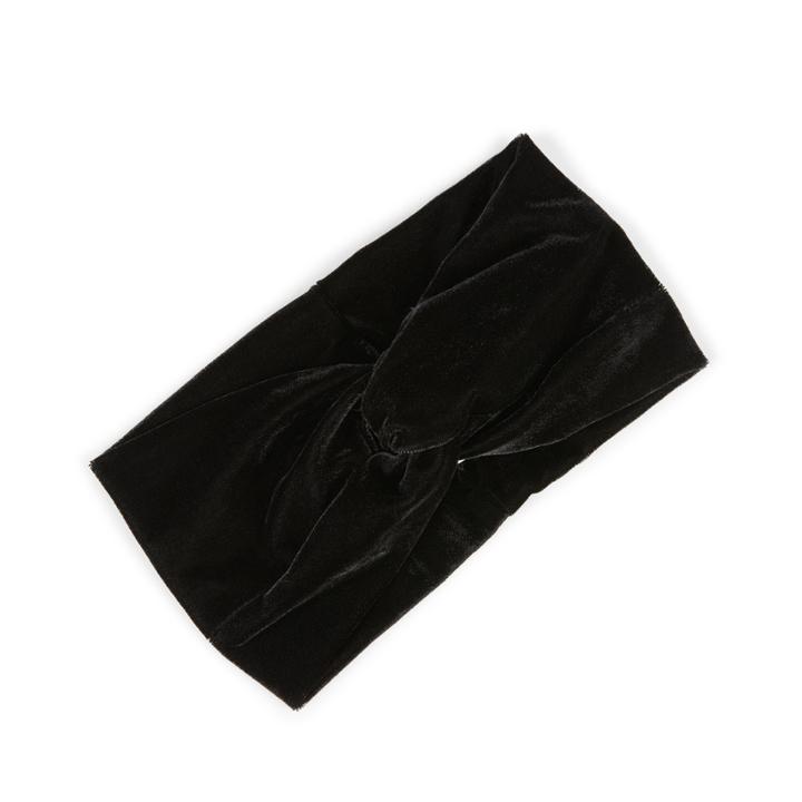 Sole Society Sole Society Oversize Turban Headband - Black-one Size