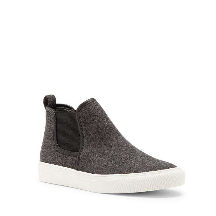 Sole Society Sole Society Ziggy High Top Sneaker - Grey-5